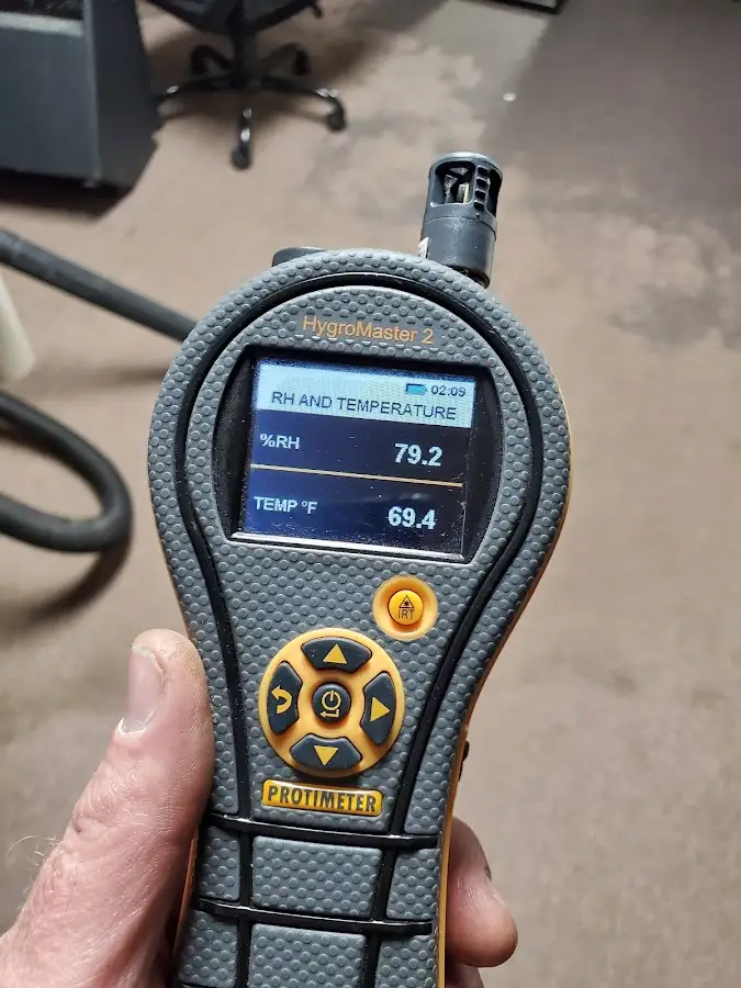 Moisture meter humidity assessment for Mold Remediation & Removal in St. Cloud